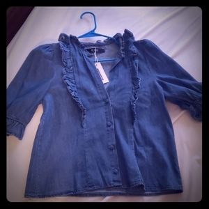 A new never worn Denim shirt